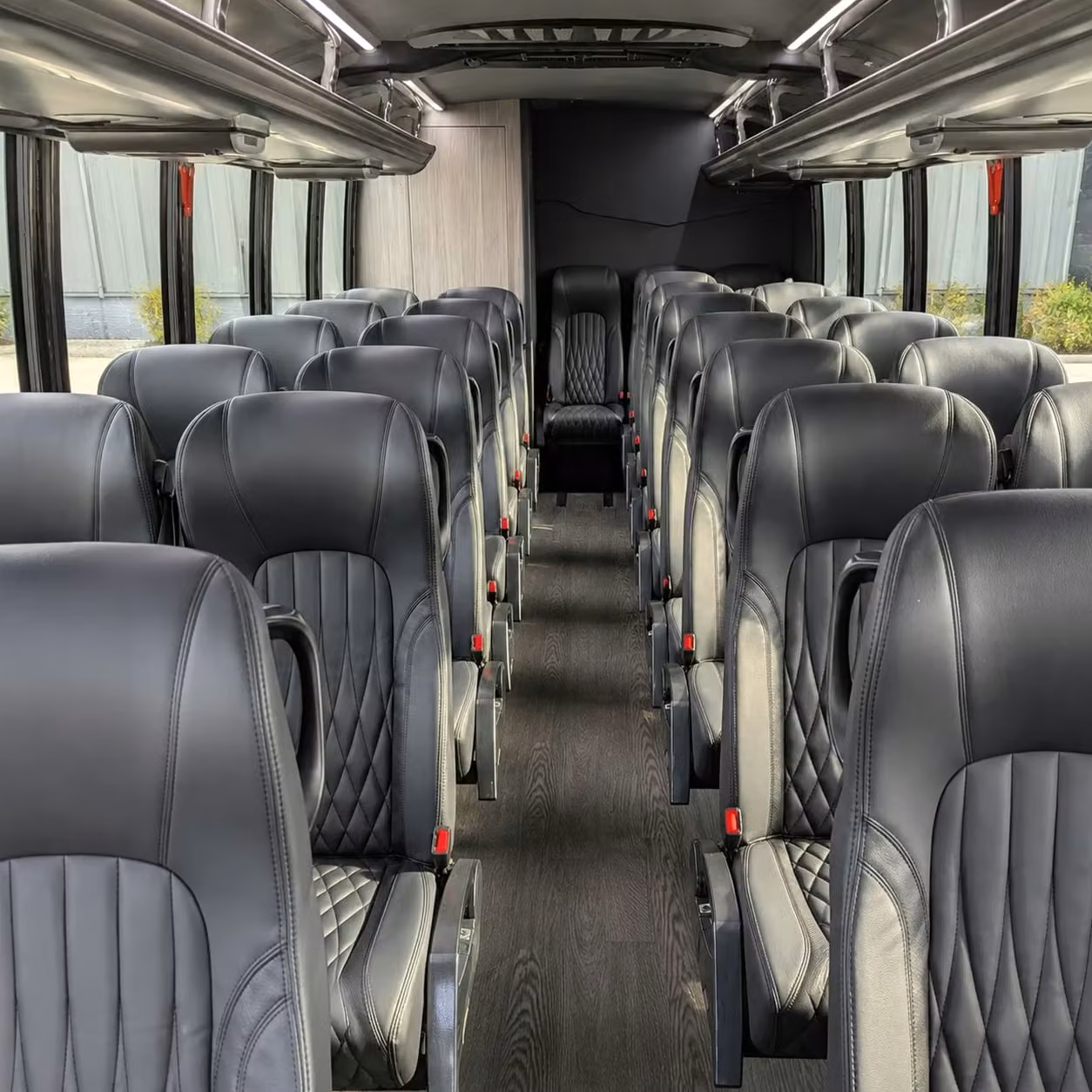 30 passenger minibus interior