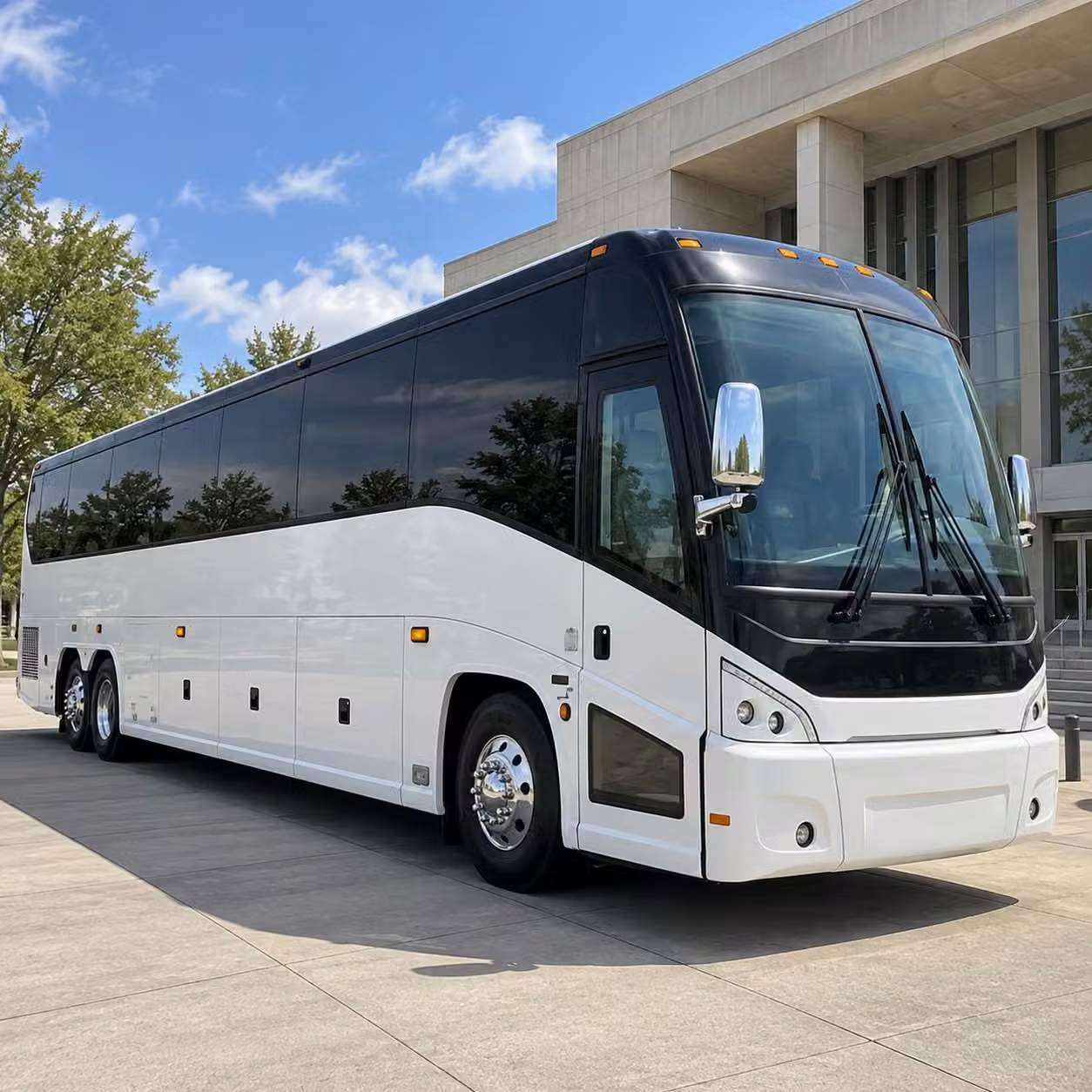 let a bus handle game day so your group can focus on the fun