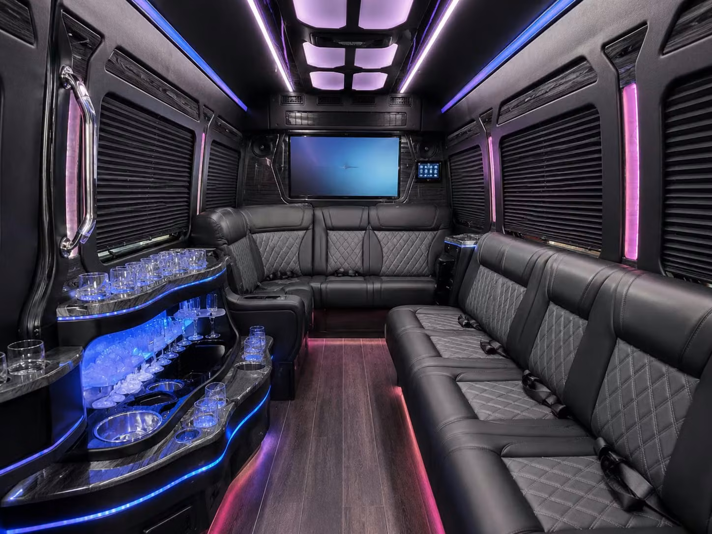 multi stop wedding weekend transportation packages in moreno valley