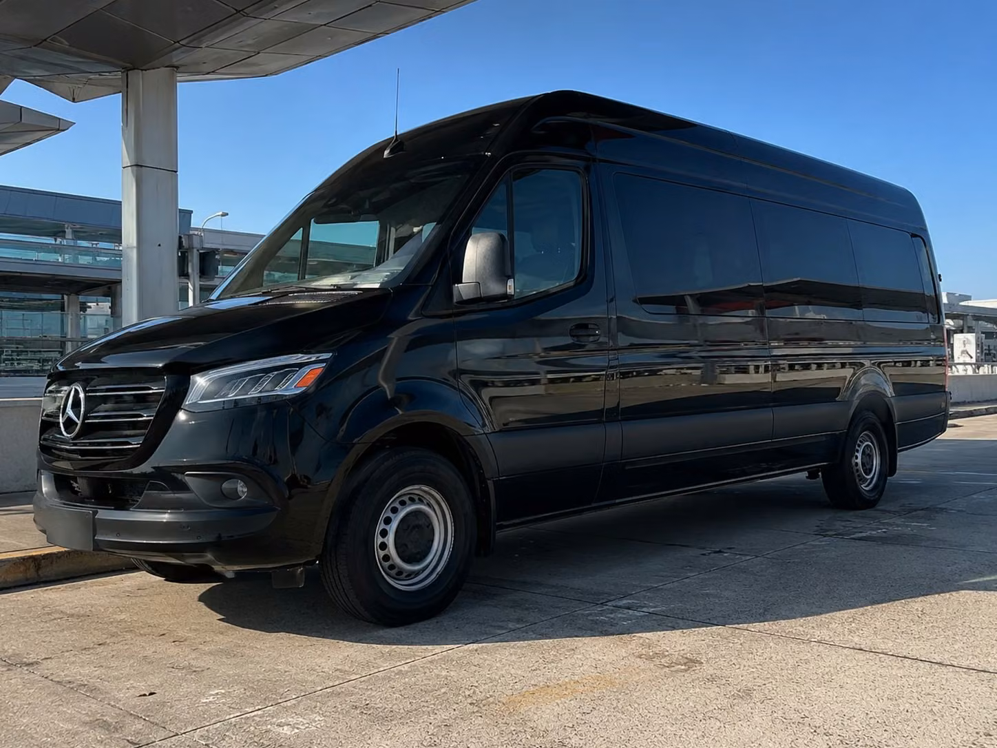 sprinter van with driver